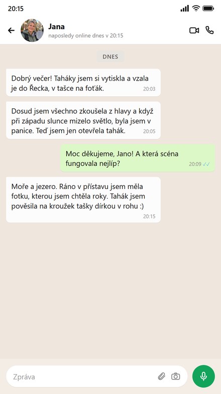 Někdo si taháky vytiskl a vzal je na dovolenou v tašce