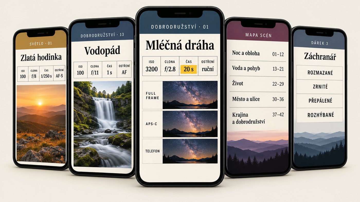 Celý balíček v telefonu: taháky, Mapa scén a dárky